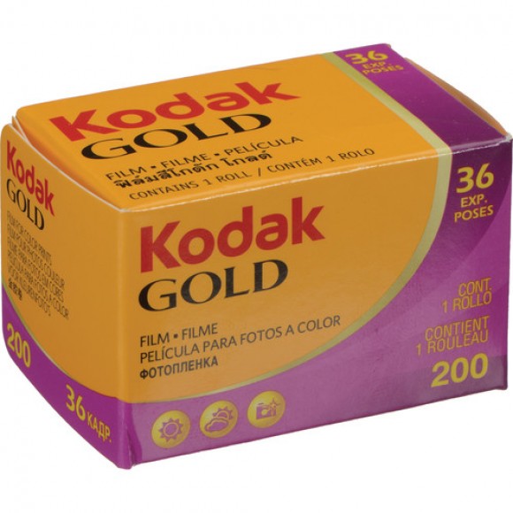 Kodak Gold 200 ISO Single Roll 35mm (36 Exposures)